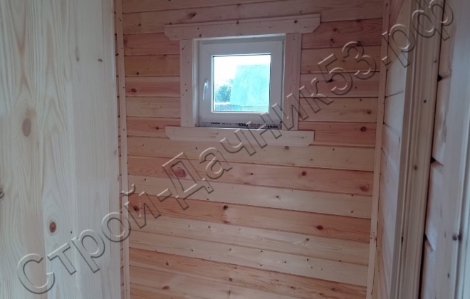 4 Брусовой дом  ОД-34, 6х6м, 37М², Московская область, Истринский район, СНТ «Новатор» (2)